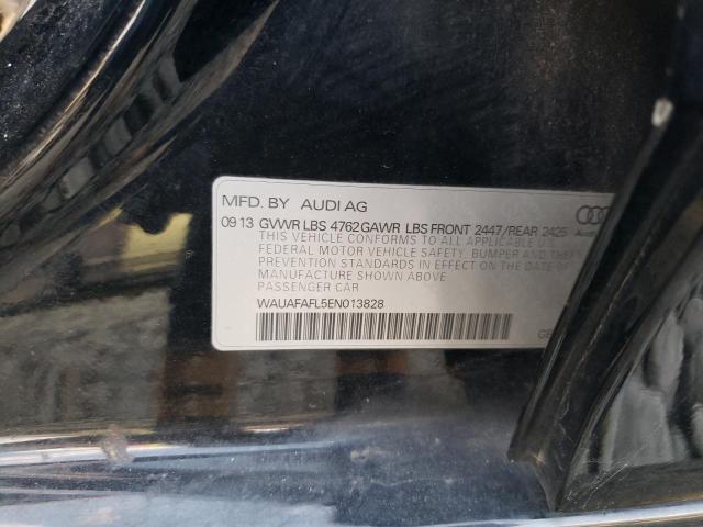 Photo 10 from auction – 2014 AUDI A4 PREMIUM with VIN WAUAFAFL5EN013828