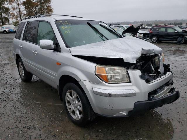 HONDA PILOT EX 2006 with VIN 2HKYF18666H550105 - Photo from auction