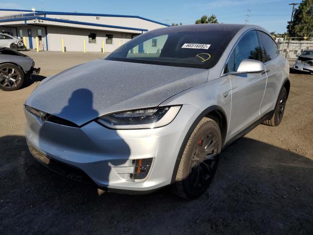 Photo 2 from auction – 2016 TESLA MODEL X with VIN 5YJXCAE43GF000772