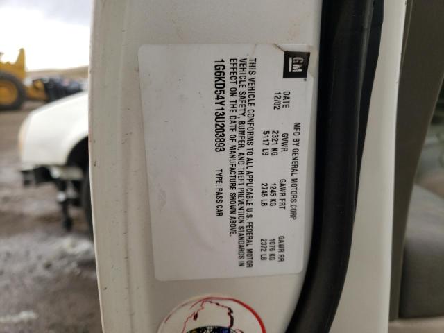 Photo 10 from auction – 2003 CADILLAC DEVILLE with VIN 1G6KD54Y13U203893