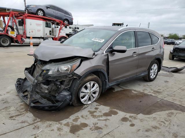 HONDA CR-V EXL 2014 with VIN 2HKRM3H78EH516518 - Photo from auction