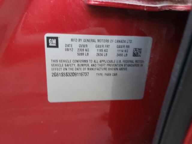 Photo 10 from auction – 2013 CADILLAC XTS PREMIU with VIN 2G61S5S32D9116737