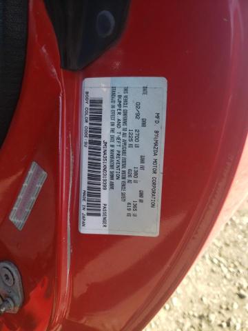 Photo 10 from auction – 1992 MAZDA MX-5 MIATA with VIN JM1NA351XN0319399