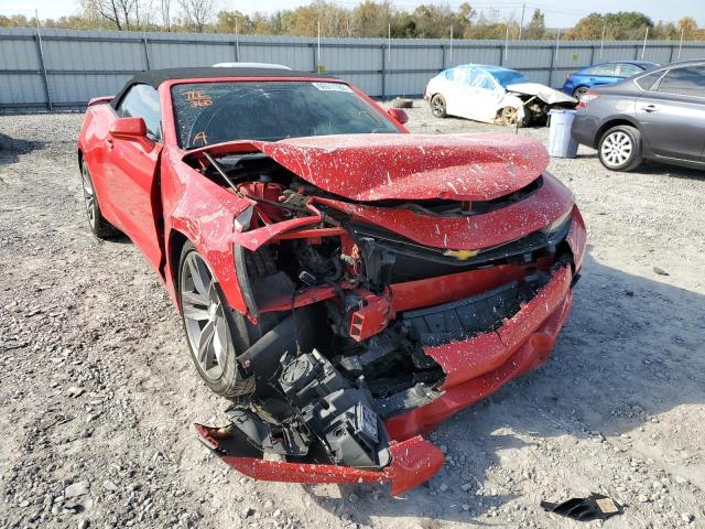 Photo 1 from auction – 2017 CHEVROLET CAMARO LT with VIN 1G1FB3DS0H0169442