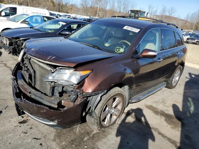 Photo 2 from auction – 2011 ACURA MDX TECHNO with VIN 2HNYD2H43BH518901