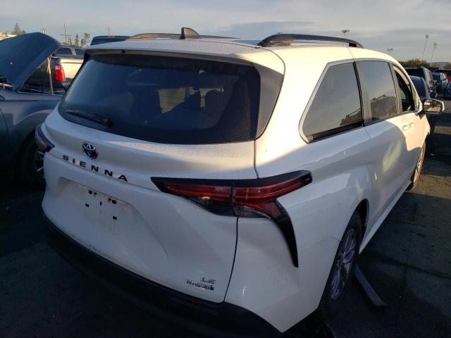 Photo 4 from auction – 2021 TOYOTA SIENNA LE with VIN 5TDKRKEC9MS006458