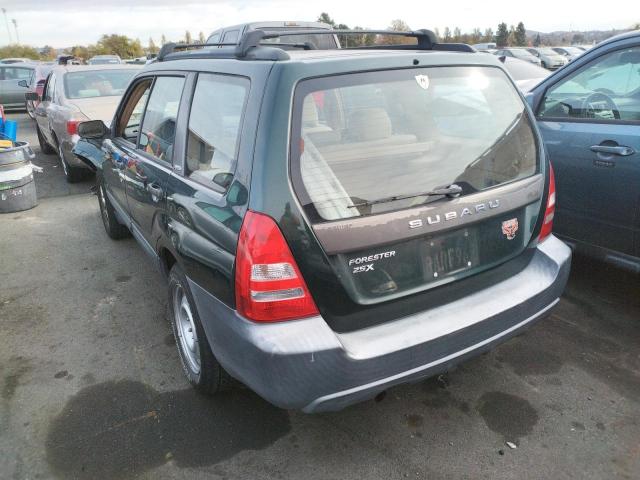 Photo 3 from auction – 2003 SUBARU FORESTER 2 with VIN JF1SG63643H750097