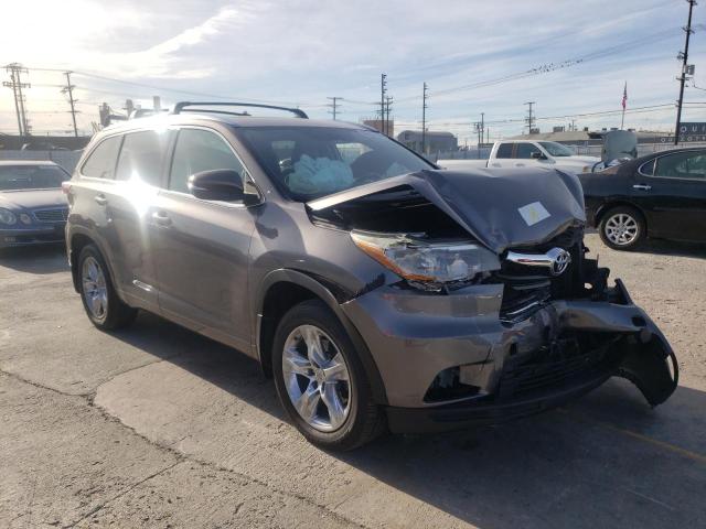 TOYOTA HIGHLANDER 2015 with VIN 5TDDKRFH6FS175033 - Photo from auction