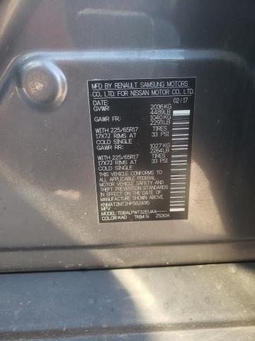 Photo 10 from auction – 2017 NISSAN ROGUE S with VIN KNMAT2MT2HP562495