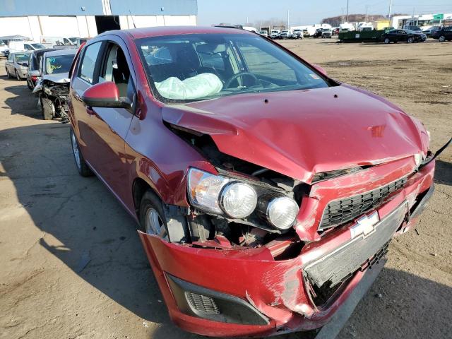 CHEVROLET SONIC LT 2012 with VIN 1G1JC6SHXC4148812 - Photo from auction