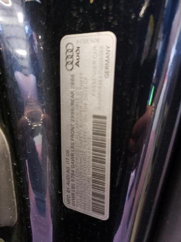 Photo 10 from auction – 2007 AUDI A8 L QUATT with VIN WAUMV44E67N005066