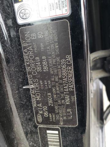 Photo 10 from auction – 2010 KIA FORTE LX with VIN KNAFT4A27A5880639