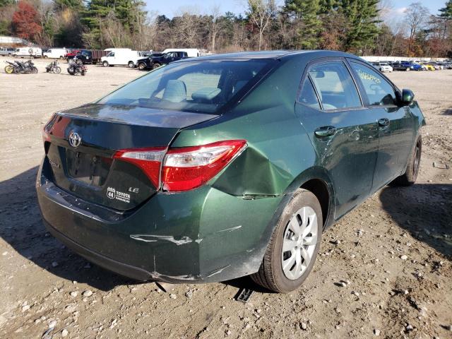 Photo 4 from auction – 2016 TOYOTA COROLLA L with VIN 2T1BURHE0GC510964