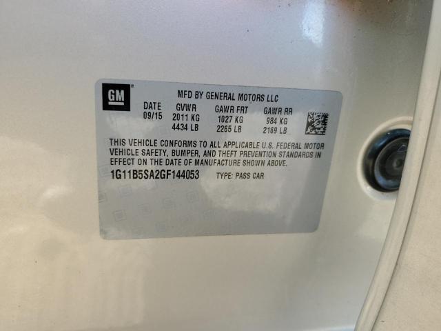 Photo 10 from auction – 2016 CHEVROLET MALIBU LIM with VIN 1G11B5SA2GF144053