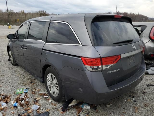 Photo 3 from auction – 2014 HONDA ODYSSEY LX with VIN 5FNRL5H28EB118727
