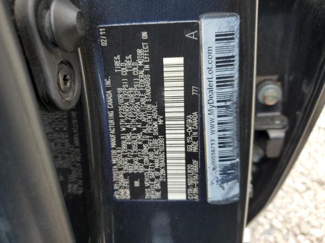 Photo 10 from auction – 2011 LEXUS RX 350 with VIN 2T2BK1BAXBC103901