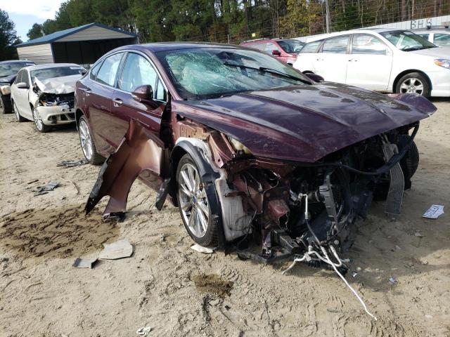 FORD FUSION TIT 2017 with VIN 3FA6P0D95HR267683 - Photo from auction