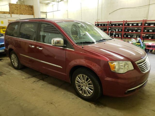 CHRYSLER TOWN & COU 2014 with VIN 2C4RC1CG4ER107367 - Photo from auction