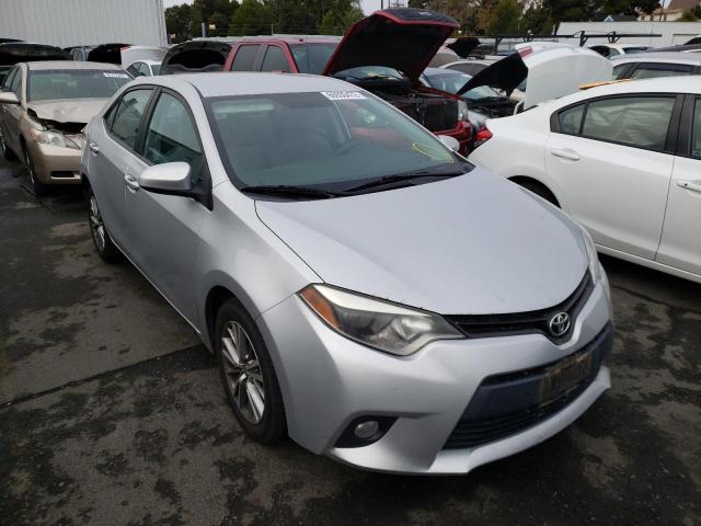 TOYOTA COROLLA L 2014 with VIN 5YFBURHE2EP015095 - Photo from auction