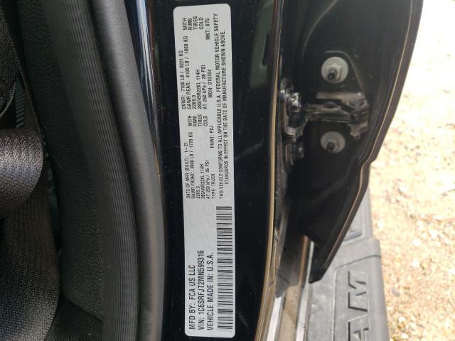 Photo 10 from auction – 2021 RAM 1500 LARAM with VIN 1C6SRFJT2MN599316
