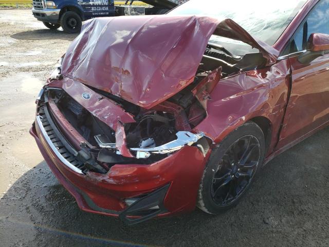 Photo 9 from auction – 2019 FORD FUSION SE with VIN 3FA6P0HD4KR146875
