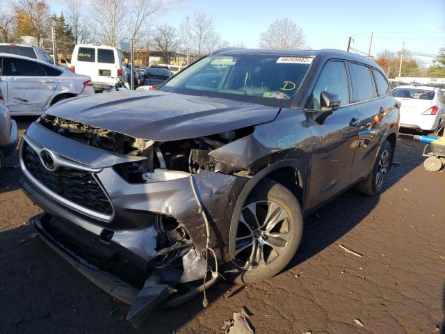 Photo 2 from auction – 2021 TOYOTA HIGHLANDER with VIN 5TDHZRBH5MS088742