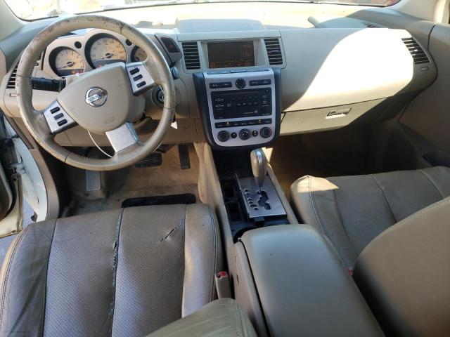 Photo 8 from auction – 2005 NISSAN MURANO SL with VIN JN8AZ08TX5W312957