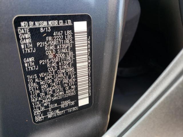 Photo 10 from auction – 2013 NISSAN JUKE S with VIN JN8AF5MV2DT229083