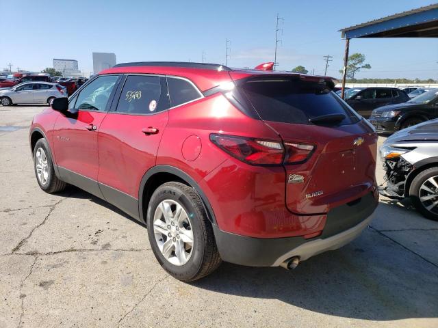 Photo 3 from auction – 2021 CHEVROLET BLAZER 3LT with VIN 3GNKBDRS5MS512017