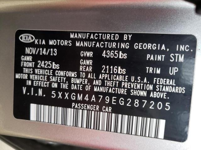 Photo 10 from auction – 2014 KIA OPTIMA LX with VIN 5XXGM4A79EG287205