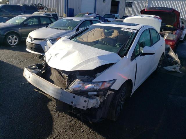 Photo 2 from auction – 2015 HONDA CIVIC EXL with VIN 19XFB2F98FE272351