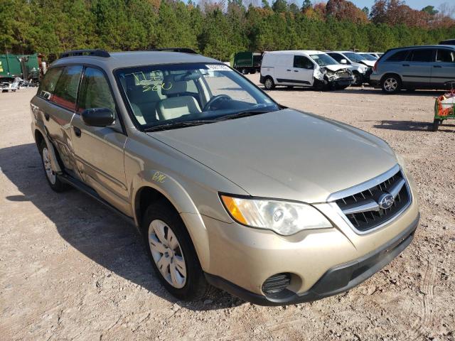 SUBARU OUTBACK 2008 with VIN 4S4BP60C087303358 - Photo from auction