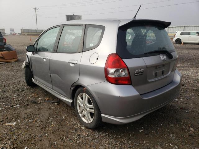 Photo 3 from auction – 2007 HONDA FIT S with VIN JHMGD38627S018915