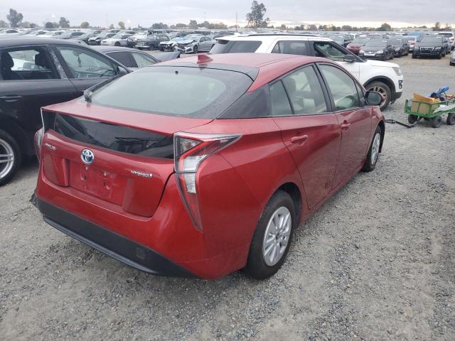 Photo 4 from auction – 2016 TOYOTA PRIUS with VIN JTDKBRFUXG3513475