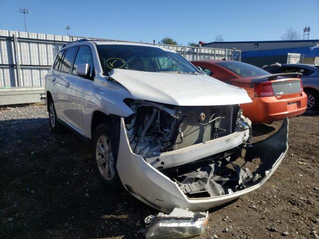 TOYOTA HIGHLANDER 2012 with VIN 5TDBK3EHXCS165722 - Photo from auction