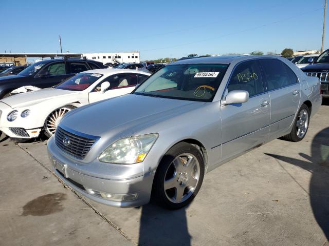 LEXUS LS 430 2005 with VIN JTHBN36FX55026458 - Photo from auction