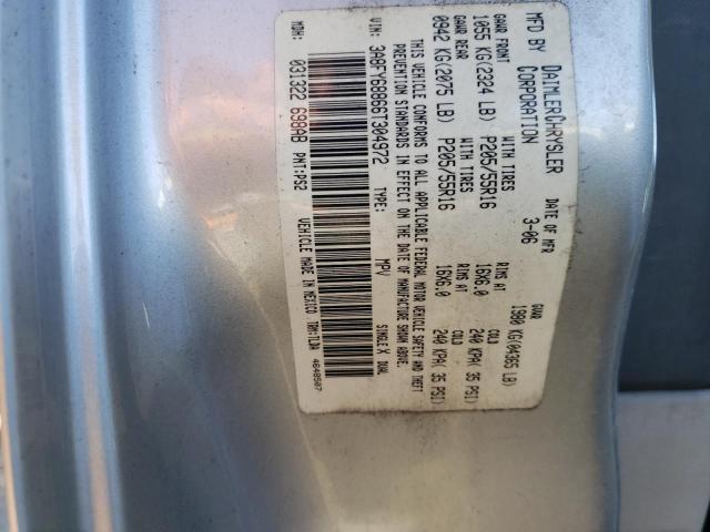 Photo 10 from auction – 2006 CHRYSLER PT CRUISER with VIN 3A8FY68866T304972
