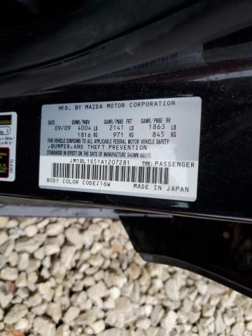 Photo 10 from auction – 2010 MAZDA 3 S with VIN JM1BL1S51A1207281