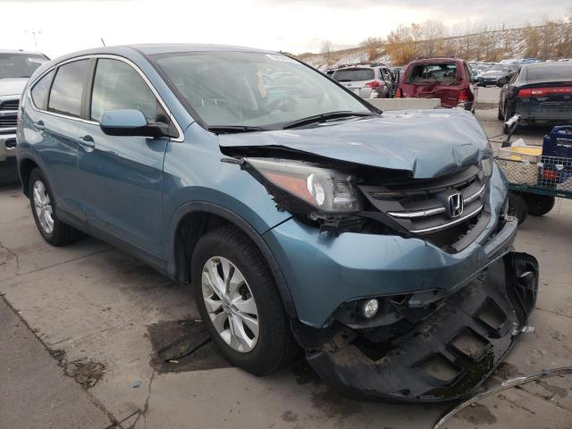 HONDA CR-V EX 2013 with VIN 5J6RM4H56DL077652 - Photo from auction