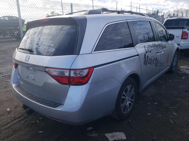 Photo 4 from auction – 2011 HONDA ODYSSEY EX with VIN 5FNRL5H63BB509458