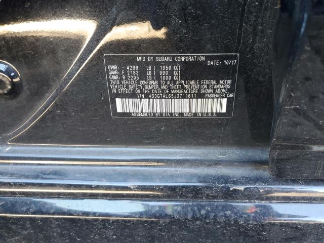 Photo 10 from auction – 2018 SUBARU ASCENT TOU with VIN 4S3GTAL65J3711611