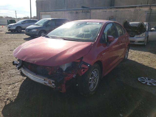 Photo 9 from auction – 2020 TOYOTA COROLLA LE with VIN JTDEBRBE2LJ024294