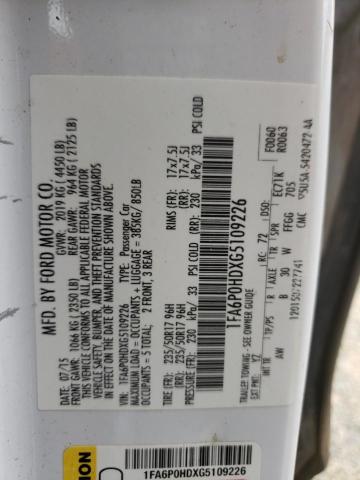 Photo 10 from auction – 2016 FORD FUSION SE with VIN 1FA6P0HDXG5109226