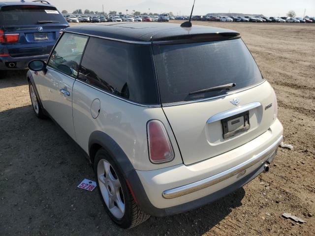 Photo 3 from auction – 2005 MINI COOPER with VIN WMWRC33515TJ68997