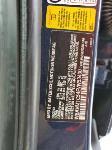 Photo 10 from auction – 2014 BMW X1 SDRIVE2 with VIN WBAVM1C54EVW53400