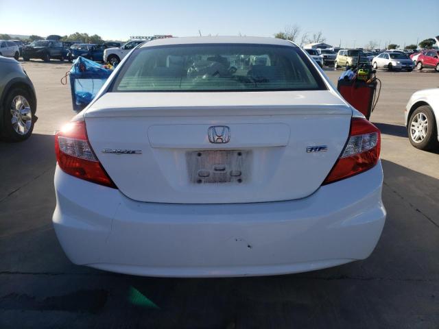 Photo 6 from auction – 2012 HONDA CIVIC HF with VIN 2HGFB2F60CH549257