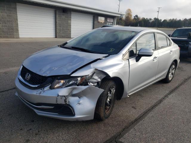Photo 2 from auction – 2015 HONDA CIVIC LX with VIN 19XFB2F58FE105243