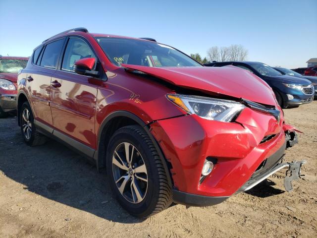 TOYOTA RAV4 XLE 2017 with VIN JTMRFREV9HJ156252 - Photo from auction