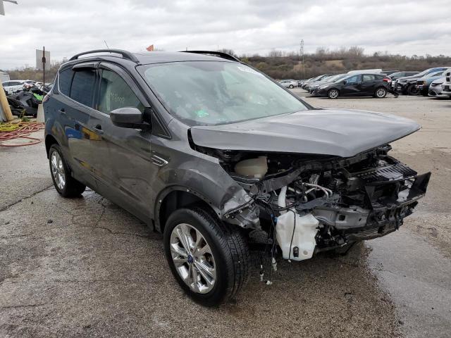 FORD ESCAPE SE 2018 with VIN 1FMCU9GD1JUC40906 - Photo from auction