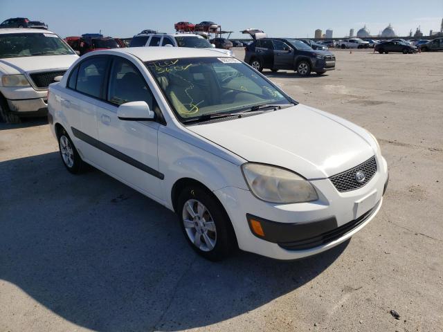 KIA RIO BASE 2007 with VIN KNADE123976205868 - Photo from auction